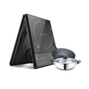 美的易酷客（EasyCooker）21K01电磁炉+配汤锅+炒锅 139元包邮
