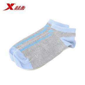 白菜价：特步官方正品 男女 棉袜纯棉袜子*2双 5元包邮(15-10券)