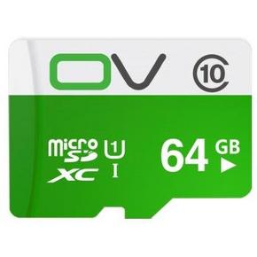 OV 64G Class10 TF(Micro SD) 手机平板电脑通用高速存储卡 124元(129-5)