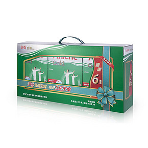 安怡 金装高钙低脂配方奶粉350g*6礼盒装(台湾进口) 168元包邮