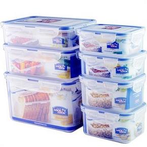乐扣乐扣 HPL818S002 普通型保鲜盒7件套 68.8元包邮