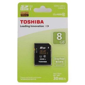 白菜价：东芝(TOSHIBA) 8GB Class10/UHS SDHC存储卡 4元