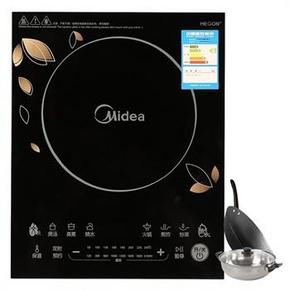 Midea 美的 WT2101 高端触摸屏电磁炉 +赠汤锅+炒锅 179元包邮
