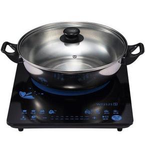 美的(Midea) WT2121 触控式电磁炉+赠汤+炒锅 209元包邮