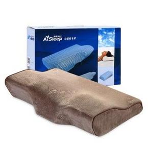 睡眠博士 碟形慢回弹保健颈椎枕（礼盒装）+红瑞冰丝席  108元(208-100)