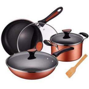 爱仕达 WG03CTJ2 不粘锅三件套锅 + 凑单品 161元(199+2-40)