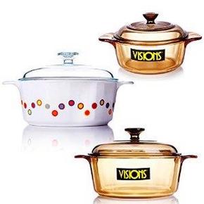 再特价：康宁 进口 晶彩透明玻璃汤锅3件套(汤锅+汤锅+奶锅) 699元,平时998