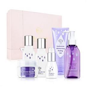 我的心机 玻尿酸保养品礼盒套装+小甘菊修护霜 100元(200-100)