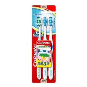 凑单优品：Colgate 高露洁 360°全面口腔清洁 牙刷3支装 9元