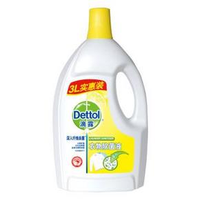 Dettol 滴露 衣物除菌液 清新柠檬3L  约25元(37.9，188-68)