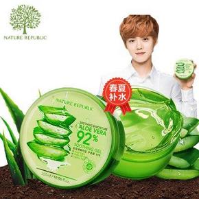万能胶：NatureRepublic（自然乐园）芦荟保湿凝胶 300ml*2  39元