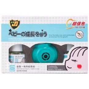 金盾 婴儿驱蚊  蚊香液超值装（无味） 折30元（55,100-50）