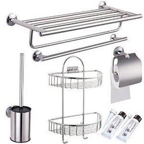 双重优惠：ENZORODI 德国安住 ERDT060CP 不锈钢免钉挂件4件套 489元包邮