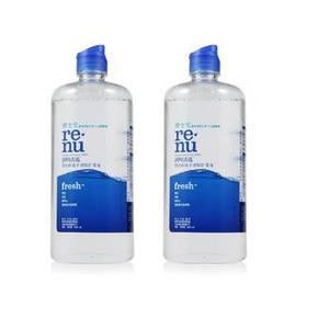 新低价：博士伦 润明清透护理液500ml*2瓶  60元包邮（券后）