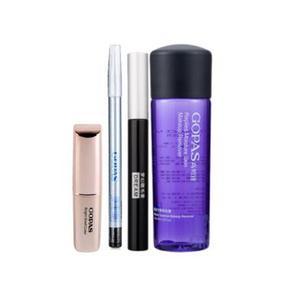 高柏诗彩妆套装（唇膏+睫毛膏+平衡卸妆液+眼线笔）  50元（券后）