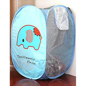 免费得：可折叠卡通杂物篮脏衣篮  0元包邮（9.9-10券）