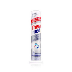 德国 Theramed泰瑞美 立式牙膏 100ml 银色 自然美白 10元包邮（29-30）