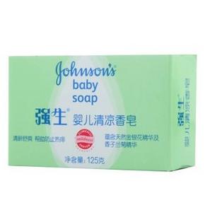 凑单优品：Johnson 强生 婴儿清凉香皂125g 2.9元(不限购)