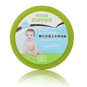 玲瑶 婴儿珍珠玉米爽身粉140g 9.9元