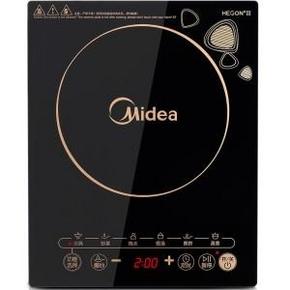 美的(Midea) WK2102T 触摸式电磁炉(赠汤锅+炒锅) 168元包邮