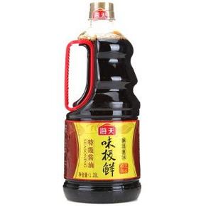 海天 味极鲜 酱油 1.28L 12.9元