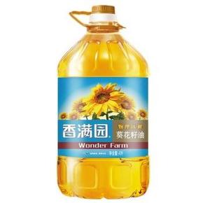 香满园 非转基因 物理压榨 葵花籽油4L 29.9元