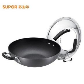 北京福利：苏泊尔 PC32Z1 无油烟炒锅32cm(通用) 141元(211-70)