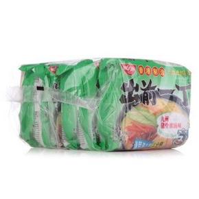 出前一丁 高品质即食面九州猪骨汤味 100g*5包 12.7元（15.9 元2件8折）