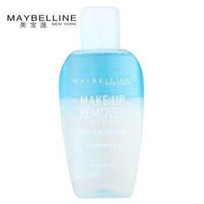 美宝莲 眼部及唇部卸妆液70ml  19.9元