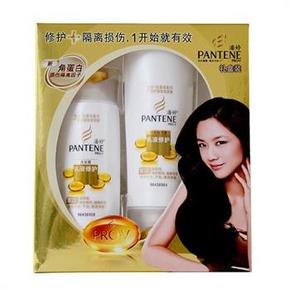 潘婷 乳液修护洗发露80ml+护发素80ml  1元