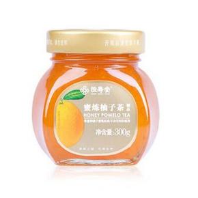 恒寿堂 蜂蜜柚子茶300g+手帕纸12包 10.9元包邮
