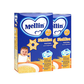 意大利Mellin美林星星面 350g/盒*2   37元包邮