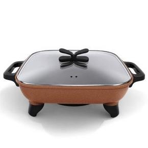 小熊 (Bear）DHG-C1128 电火锅 韩式多功能电热锅 4.5L  129元(可更低)