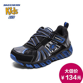 SKECHERS 斯凯奇 时尚闪灯男童鞋 2色可选 134元包邮