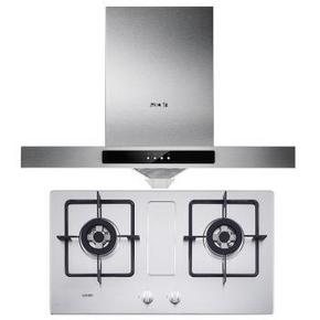 Sacon帅康 CXW-220-T721油烟机+QA-E2-35K燃气灶套装 2799元(铜牌)