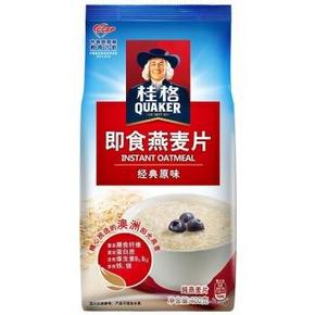 自提OR免运费券：桂格即食燕麦片 400g*2袋 7.4元(券后)