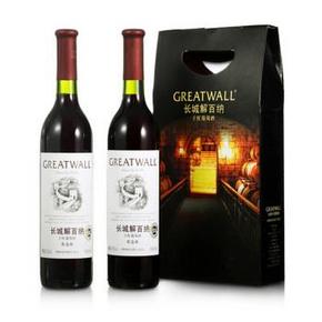 长城 解百纳 优选级干红葡萄酒650ml*8瓶 150元(300-150券，折19/瓶)