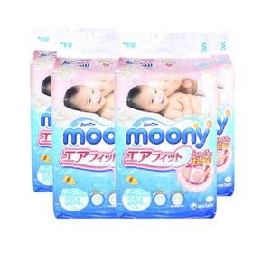 券后神价：moony 尤妮佳 纸尿裤 S84片*4袋 179元（199-20券）