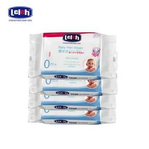 露安适 婴儿湿巾手口湿巾20片装*5包  9元包邮