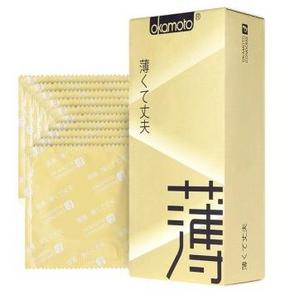 冈本 新ok透薄10片装 贴身超薄套套 29元