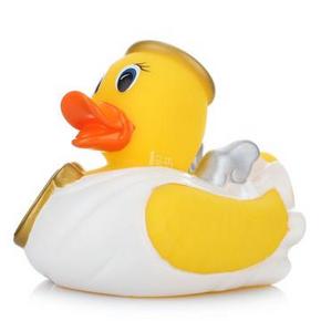 munchkin 满趣健 超级感温鸭子洗澡玩具 10065-5 天使 26元