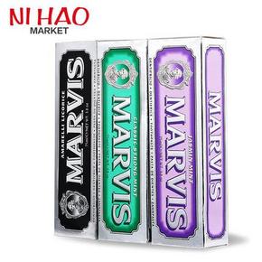 牙膏中的爱马仕：意大利 Marvis 玛尔斯牙膏75ml*3支 99元包邮