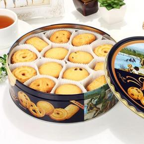 达利园 蓝蒂堡丹麦风味曲奇饼488g罐装+488g铁盒装 57.8元包邮(107.8-50券)