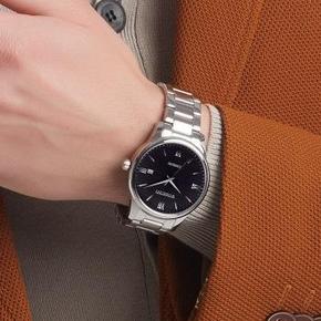 罗西尼(ROSSINI) 手表 R5507W04C 雅尊商务 机械情侣表男表 899元(送拆带器)