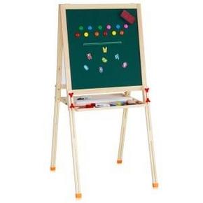 deli 得力 33056 大号可升降双面磁性 多功能儿童画板 约75元(149，199-99)