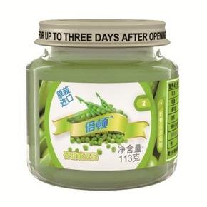 倍顿 香甜豌豆泥2段113g   6.8元(平时22)