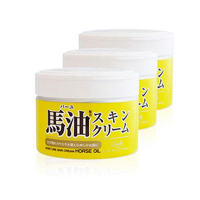 LOSHI 马油 滋润保湿抗敏乳霜 220g*3罐 99元包邮