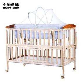 好孩子 小龙哈彼 LMY288-Q-H452 实木无漆婴儿床 399元包邮