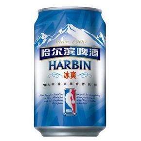 华东华北：Harbin 哈尔滨啤酒 冰爽拉罐330ml*24听 36元
