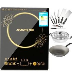 九阳 JYC-21HEC05 超薄触摸式 电磁炉(赠汤锅+炒锅+刀具) 169元包邮